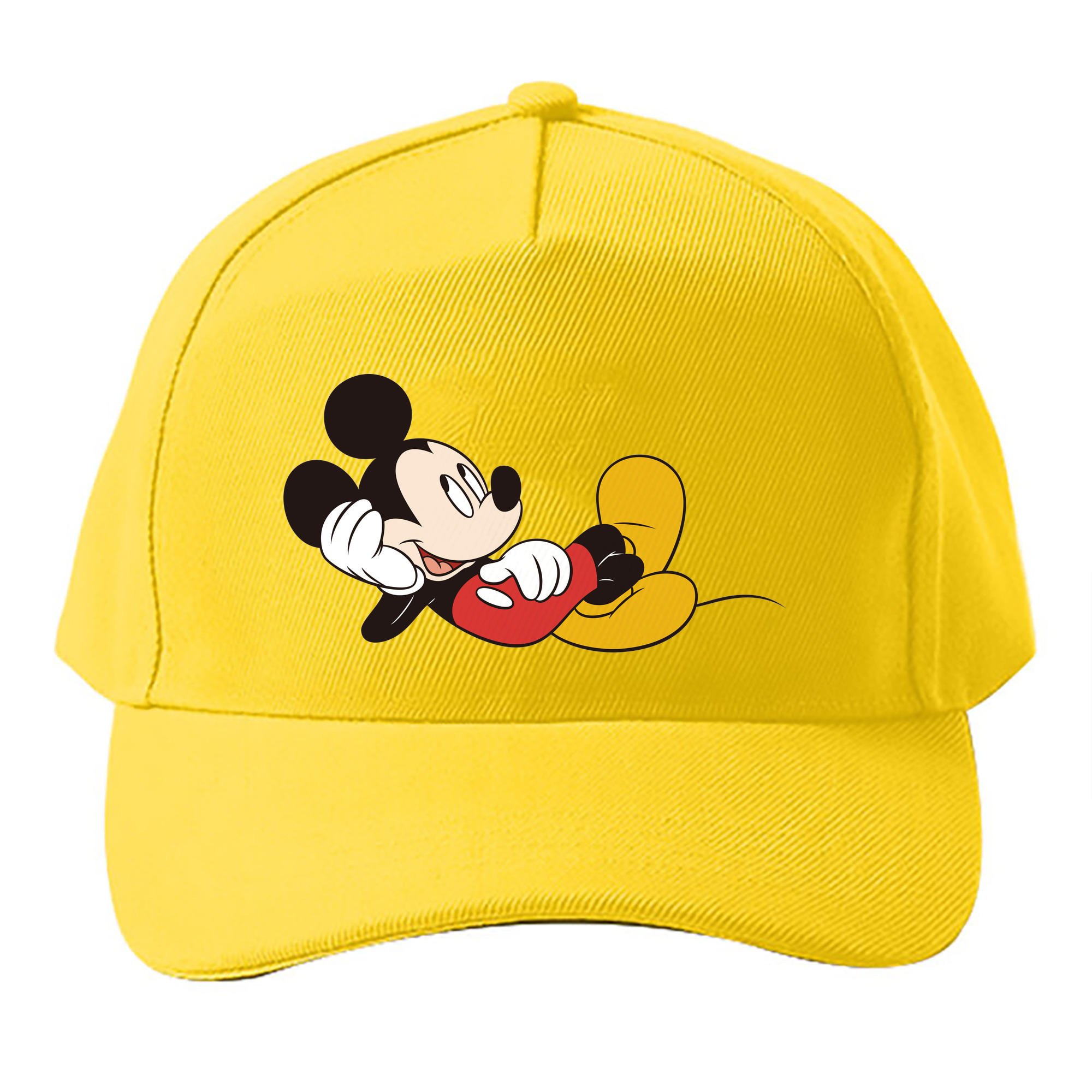 （画像用） ミッキーマウス Mickey Mouse ベースボールキャップ 綿100％ 男女兼用 帽子 スポーツ